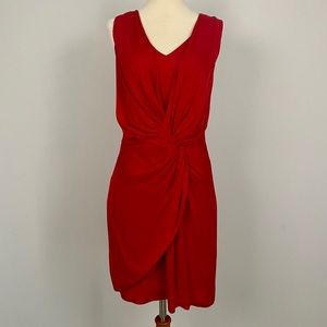 ❤️ ALICE + OLIVIA Red Twist Dress